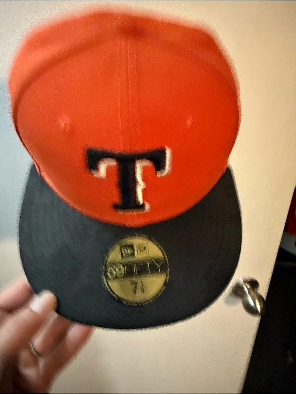 New Era San Francisco Giants New Era 59FIFTY Fitted Hat Fitted Cap Orange &